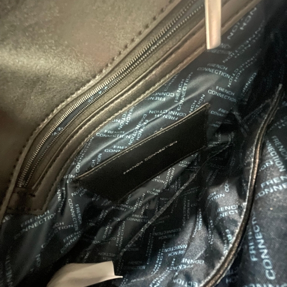 French Connection Black Shoulder Bag - Picture 5 of 6